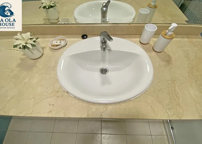 La Ola House Precioso Con Piscina *